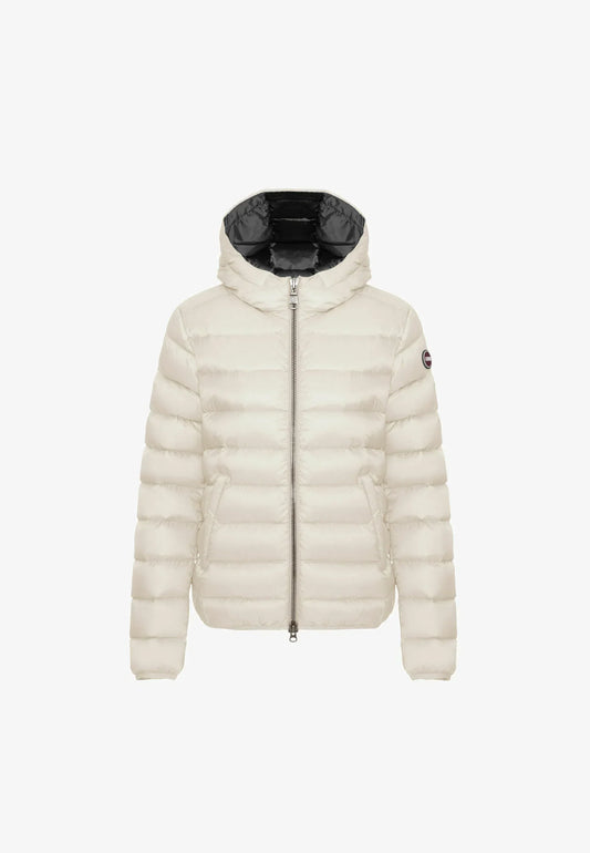 COLMAR DONNA CORTO BIANCO CON CAPPUCCIO (100gr)