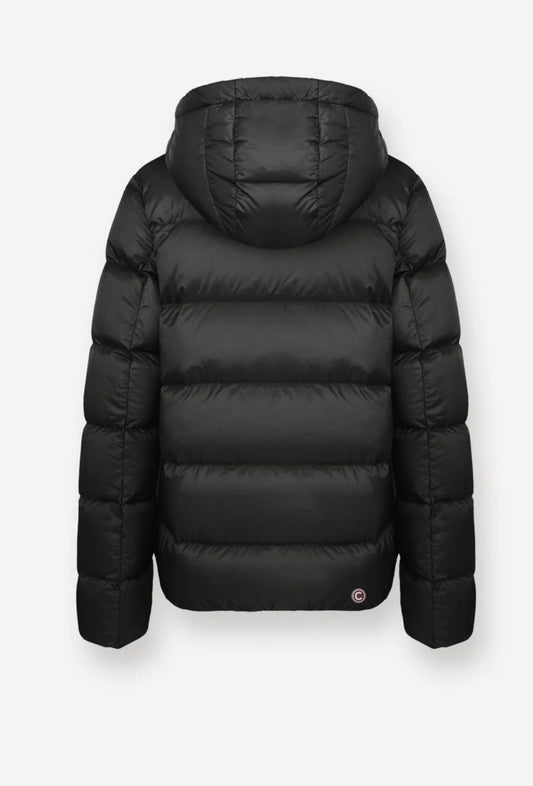 COLMAR DONNA NERO CORTO CON CAPPUCCIO (100gr)