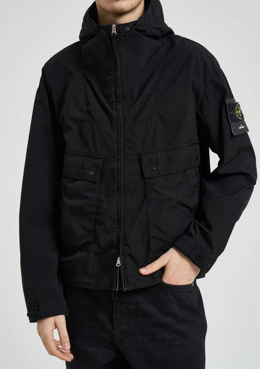 GIUBBINO STONE ISLAND UOMO PRIMAVERA/ESTATE NERO