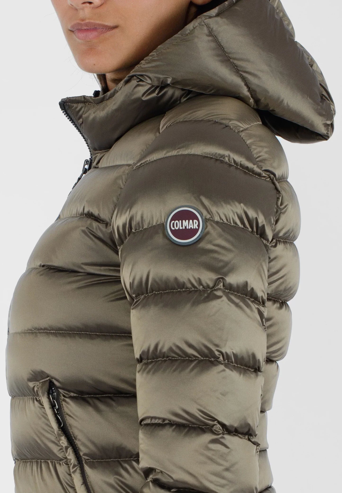 COLMAR DONNA CORTO VERDE CON CAPPUCCIO (100gr)