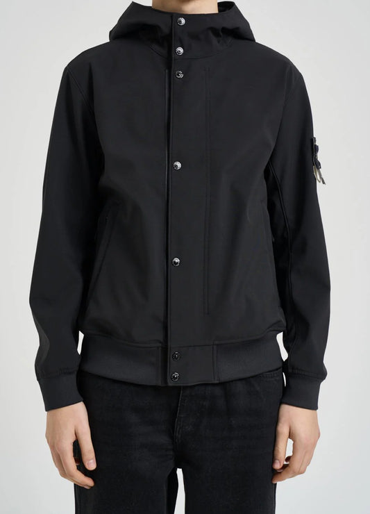 GIUBBINO STONE ISLAND UOMO PRIMAVERA/ESTATE NERO